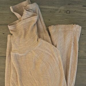 Free People turtleneck, almond